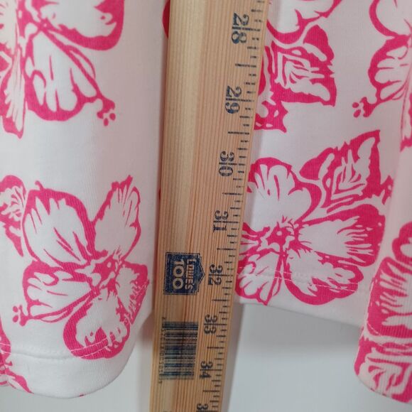 Quacker Factory Top 3X Floral Rhinestone Embellished Artsy Tunic Beachy Colorful - Picture 5 of 13